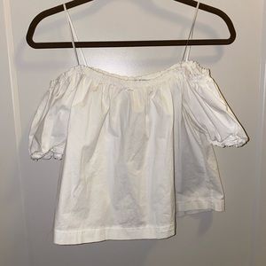 Karlie White Off the Shoulder Top